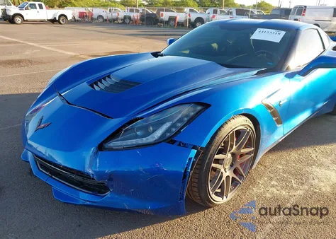 2015 Chevrolet Corvette Stingray 2Lt from USA, damaged, VIN 1G1YC2D7XF5121832